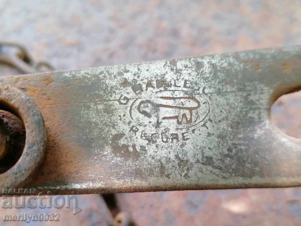 Delivery of Old scale, pallet, scales, beginning of the twentieth century Delivery of Old scale, pallet, scales, beginning of the twentieth century