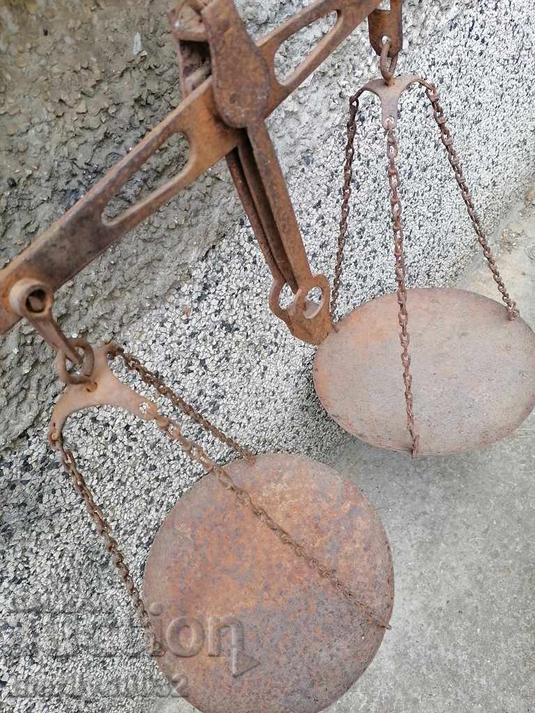 Old scale, pallet, scales, beginning of the twentieth century - 7 Old scale, pallet, scales, beginning of the twentieth century - 7