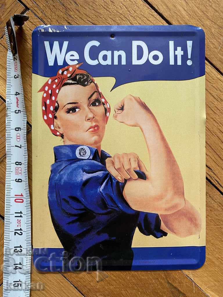 Аукцион Метална табела Nostalgic art Аукцион Метална табела Nostalgic art