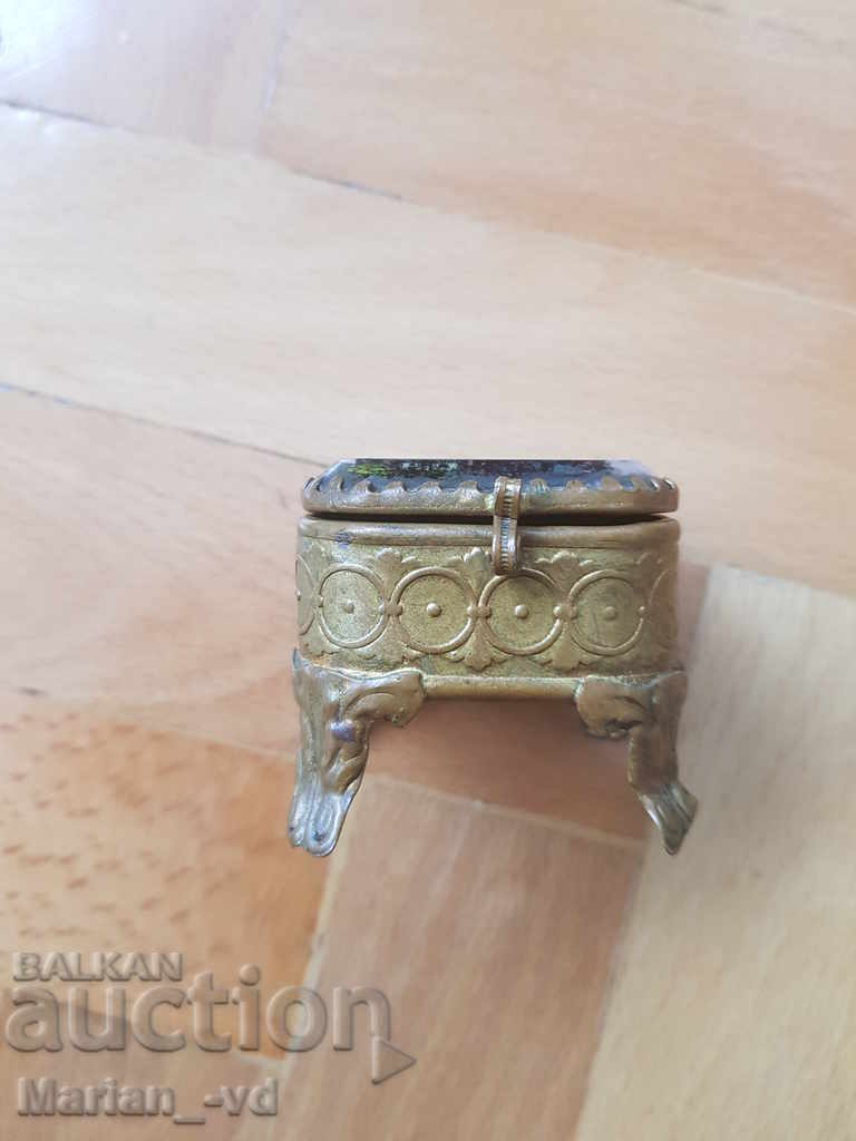 Auction Old French jewelry box 1900 Auction Old French jewelry box 1900