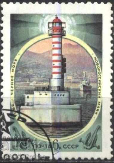 Stamped stamp Sea Lighthouse 1982 from the USSR