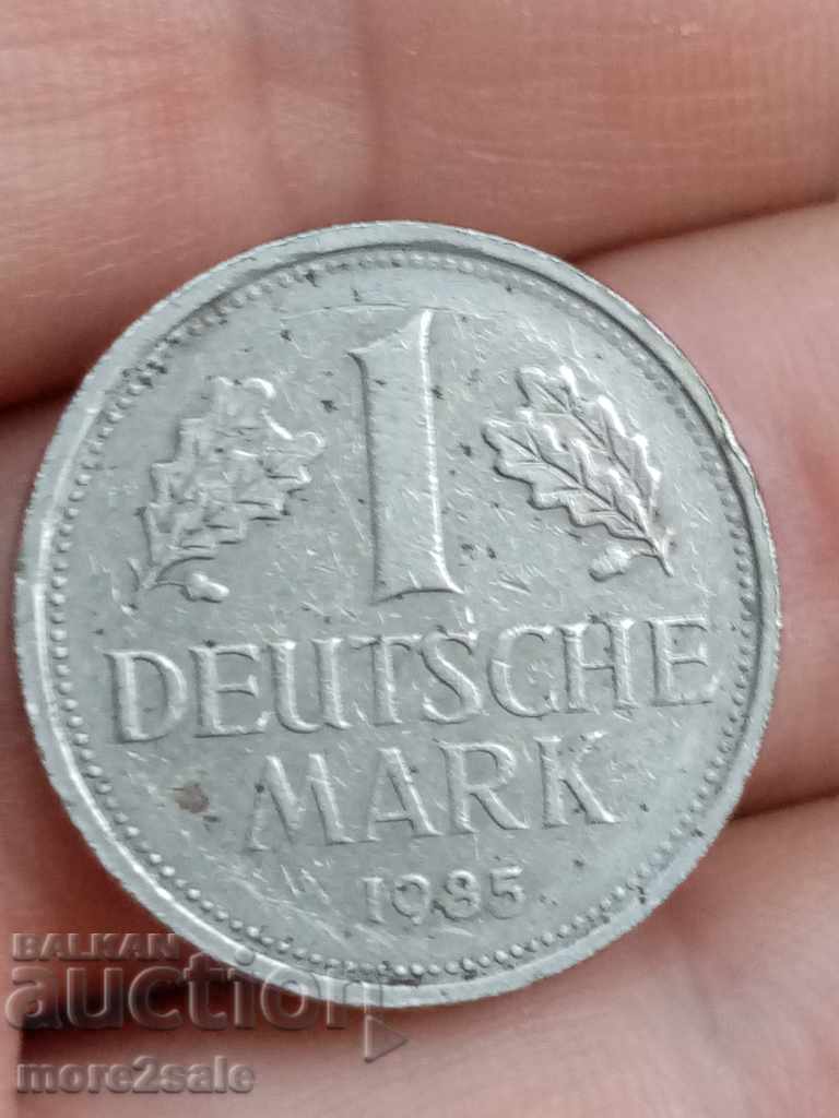 1 STAMP 1985 GERMANY FRG COIN