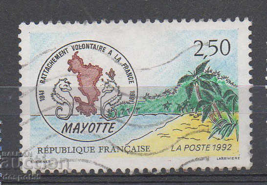 1991 Franța. Aderarea voluntară a Mayotte la Franța