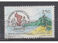 1991 Франция. Доброволно присъединяване на Майот към Франция