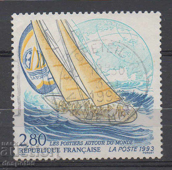 1993. Франция. Световната яхтена надпревара.