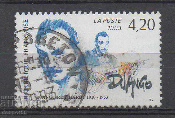 1993. Franța. 40 de ani de la moartea lui Django Reinhardt.