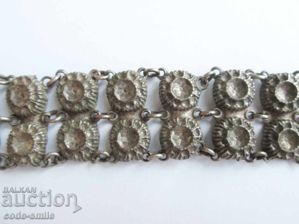 Old antique women's silver bracelet jewelry silver - 6 Old antique women's silver bracelet jewelry silver - 6
