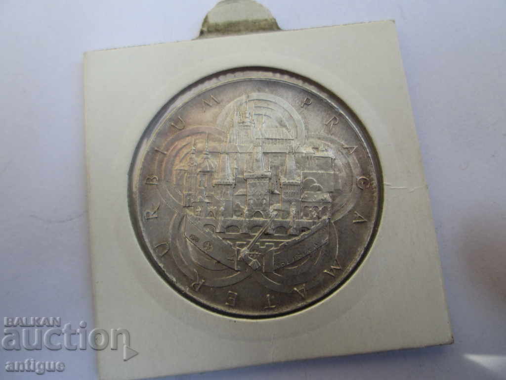Delivery of SILVER PLAQUE COIN CZECHOSLOVAKIA - 25 gr