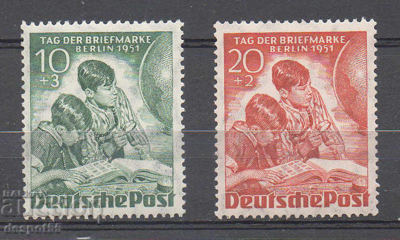 1951. Berlin. Ziua timbrului poștal.