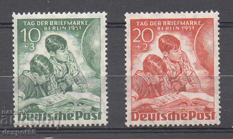 1951. Berlin. Day of the Postage Stamp 1951. Berlin. Day of the Postage Stamp