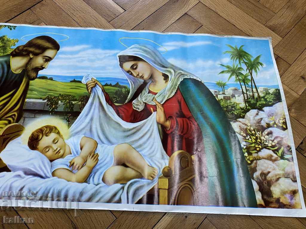Delivery of Paper panel of the holy family Delivery of Paper panel of the holy family