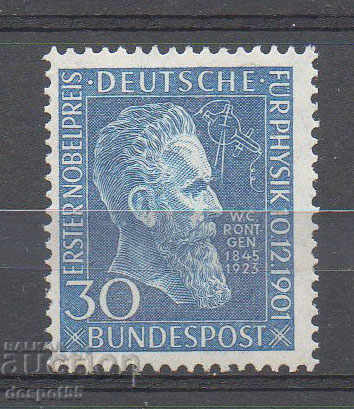 1951. West Germany. Nobel Prize in Physics for Wilhelm Röntgen 1951. West Germany. Nobel Prize in Physics for Wilhelm Röntgen