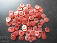 Old buttons, 78 pieces