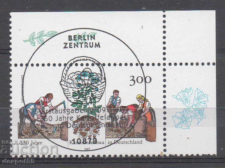 1997. ГФР. Производство на картофи в Германия. 1-во издание.