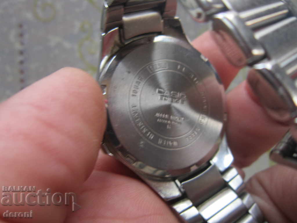 Auction Casio Edifice WR 100 EF316 Men's Watch Auction Casio Edifice WR 100 EF316 Men's Watch