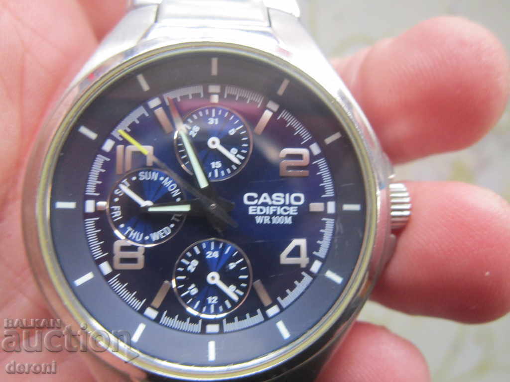 Casio Edifice WR 100 EF316 Men's Watch - 6 Casio Edifice WR 100 EF316 Men's Watch - 6