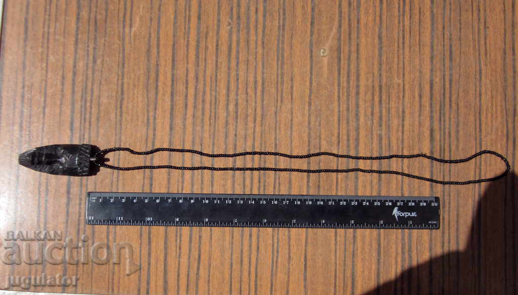 дамско мънистено колие бижу медальон висулка абаносова маска - 7 дамско мънистено колие бижу медальон висулка абаносова маска - 7