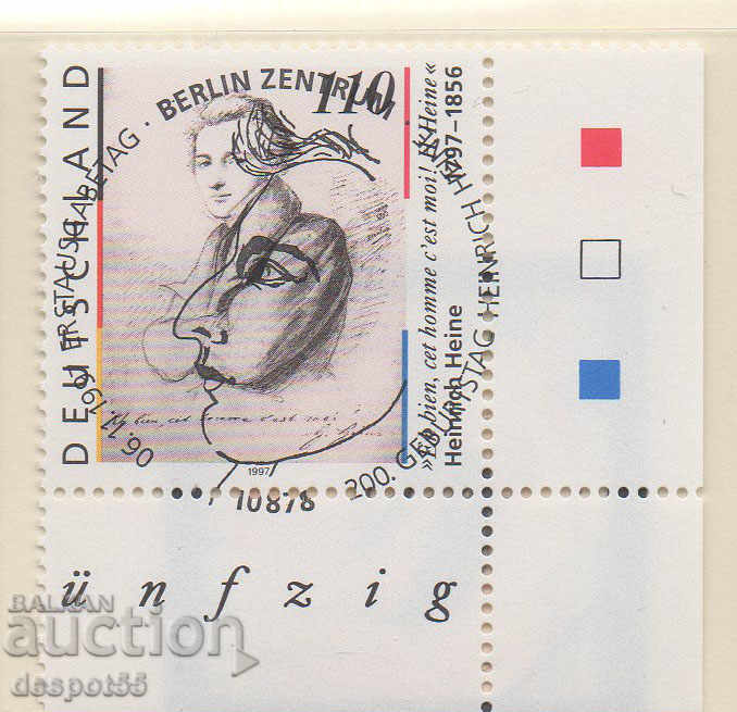 1997 Germania. Heinrich Heine, poet și jurnalist. editia 1