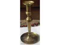 Παλιό μπρούτζινο κηροπήγιο