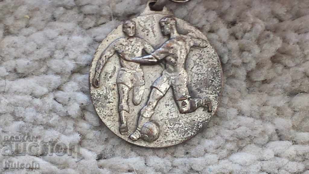 CORSICA MEDAL ON FOOTBALL 1951. with price 20.00 BGN | € 10.23 CORSICA MEDAL ON FOOTBALL 1951. with price 20.00 BGN | € 10.23