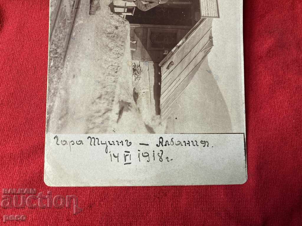 Twin Station Albania Bulgarian military 1918 First World War - 6