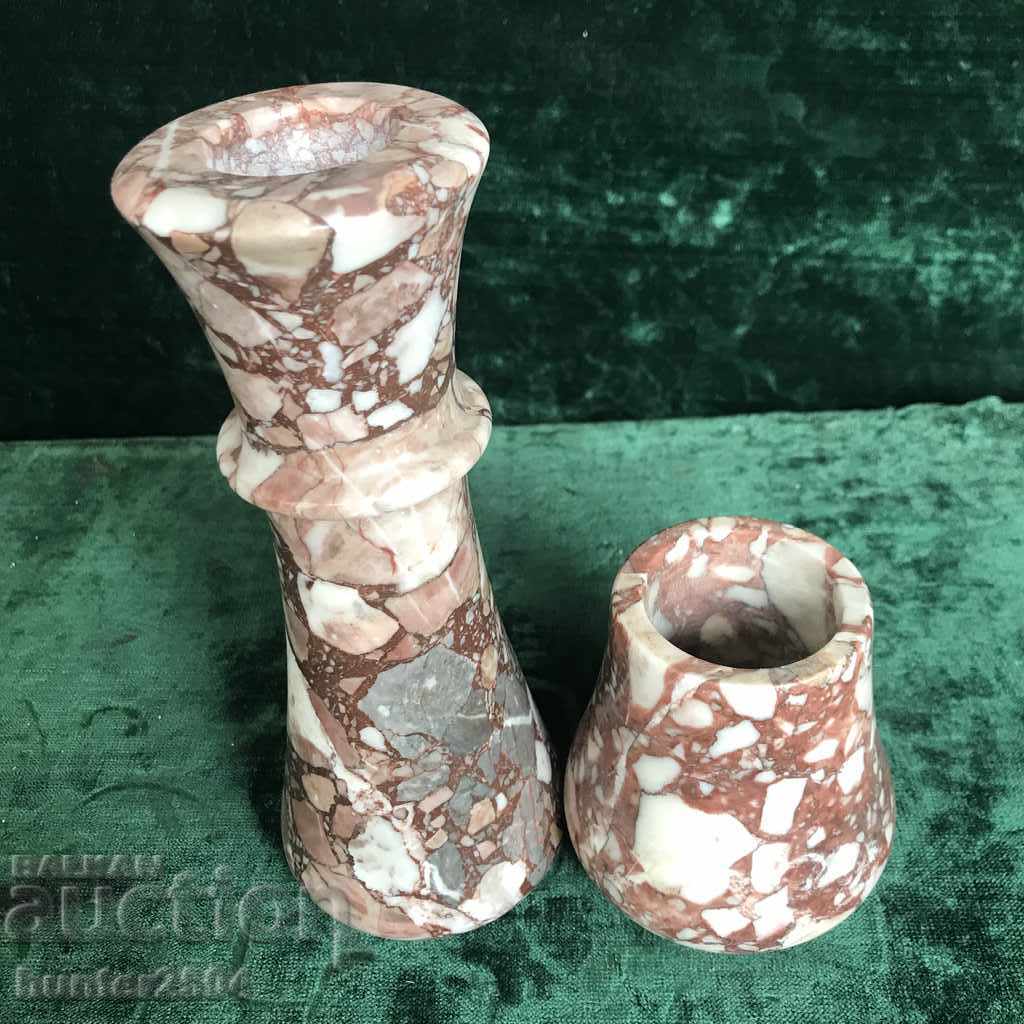 Vase - marble, 10 cm, 21 cm
