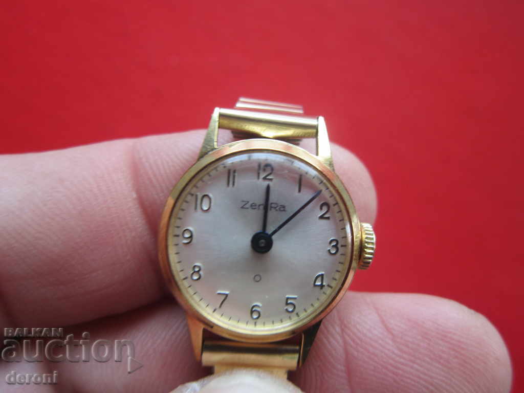 Delivery of Zentra gold watch Delivery of Zentra gold watch