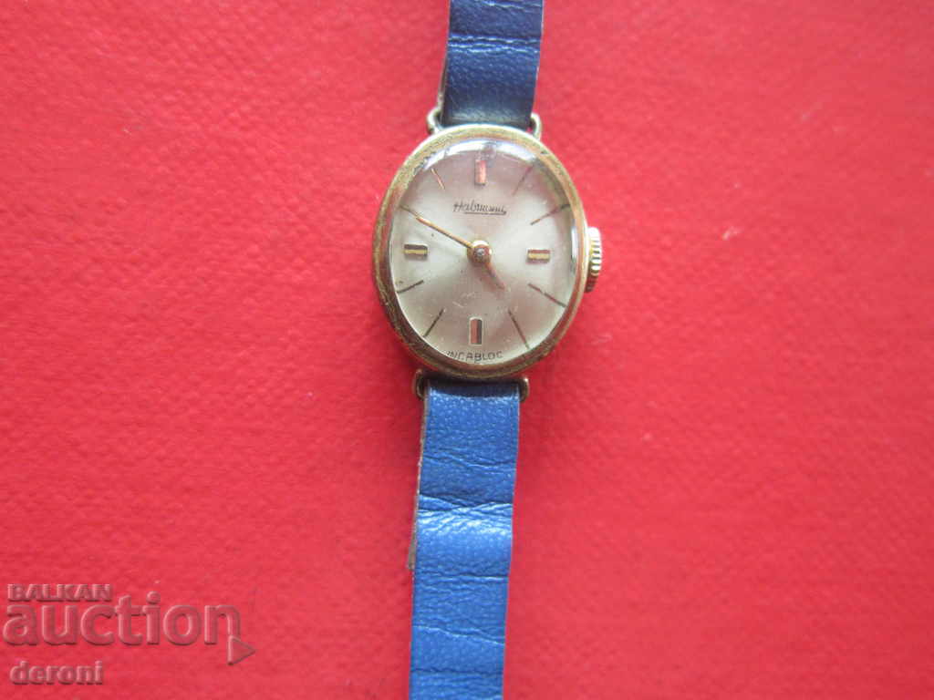 Habmann gold watch - 6