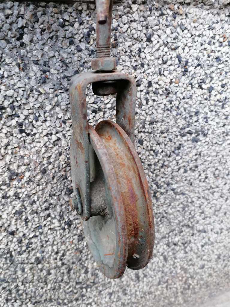 Weight lifting reel pulley - 5 Weight lifting reel pulley - 5