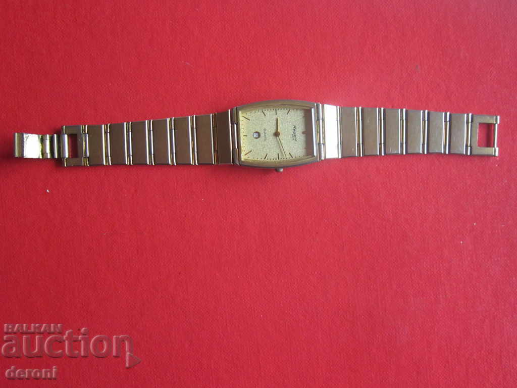 Delivery of Gold watch Regent Para Quartz