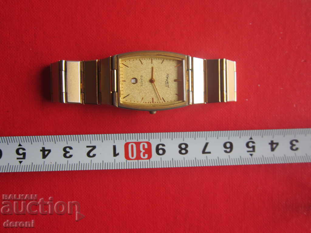 Gold watch Regent Para Quartz