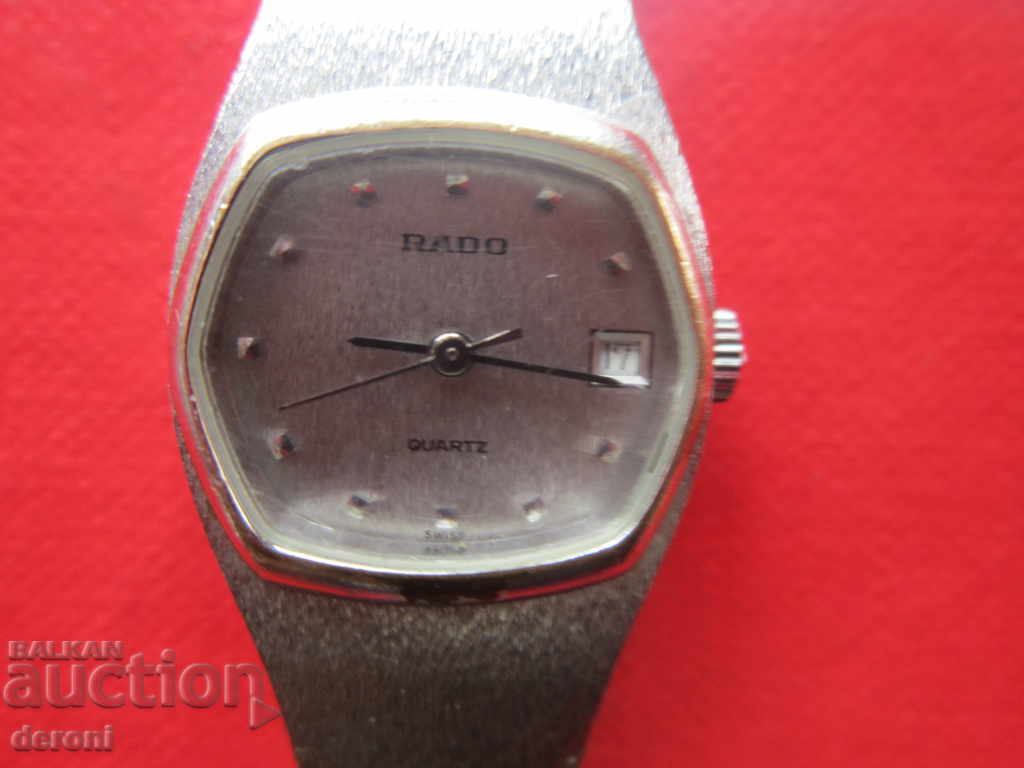 Unique Rado quartz watch with price 220.00 BGN | € 112.48 Unique Rado quartz watch with price 220.00 BGN | € 112.48