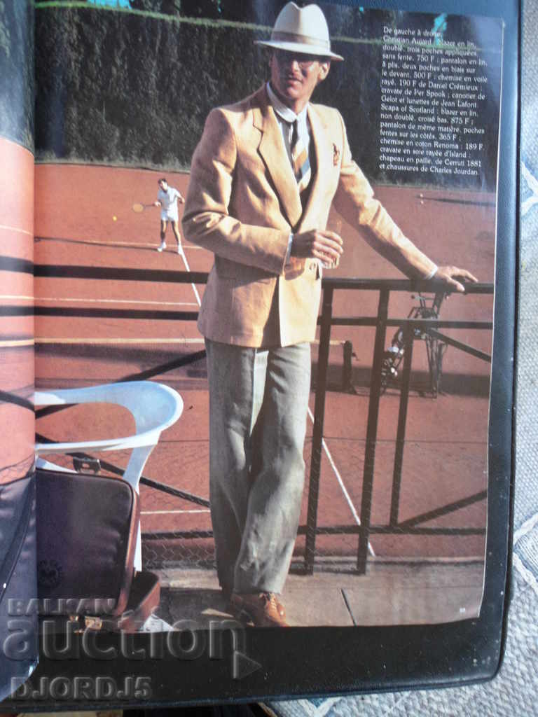 Old magazine, L, OFFICIEL HOMMES - 6 Old magazine, L, OFFICIEL HOMMES - 6