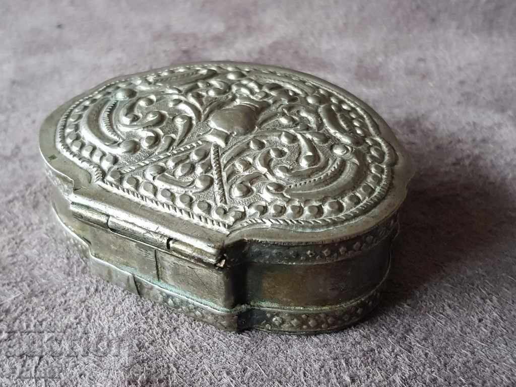 Old Bulgarian Revival Silver Snuff Box 19th Century - 5 Old Bulgarian Revival Silver Snuff Box 19th Century - 5