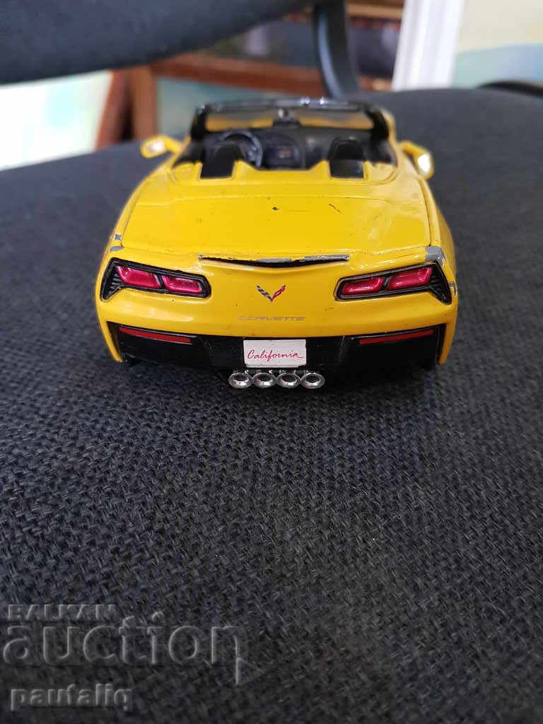 Auction LARGE METAL TROLLEY CORVETTE STINGRAY Auction LARGE METAL TROLLEY CORVETTE STINGRAY