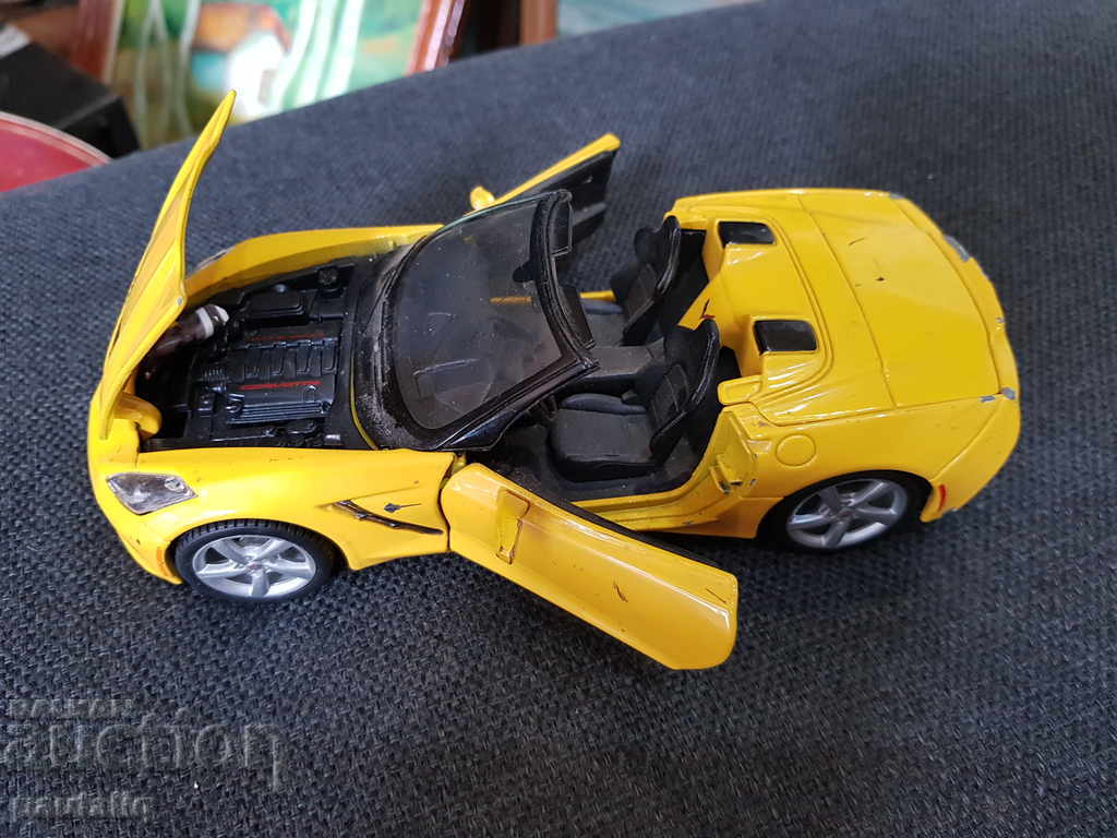 Delivery of LARGE METAL TROLLEY CORVETTE STINGRAY Delivery of LARGE METAL TROLLEY CORVETTE STINGRAY