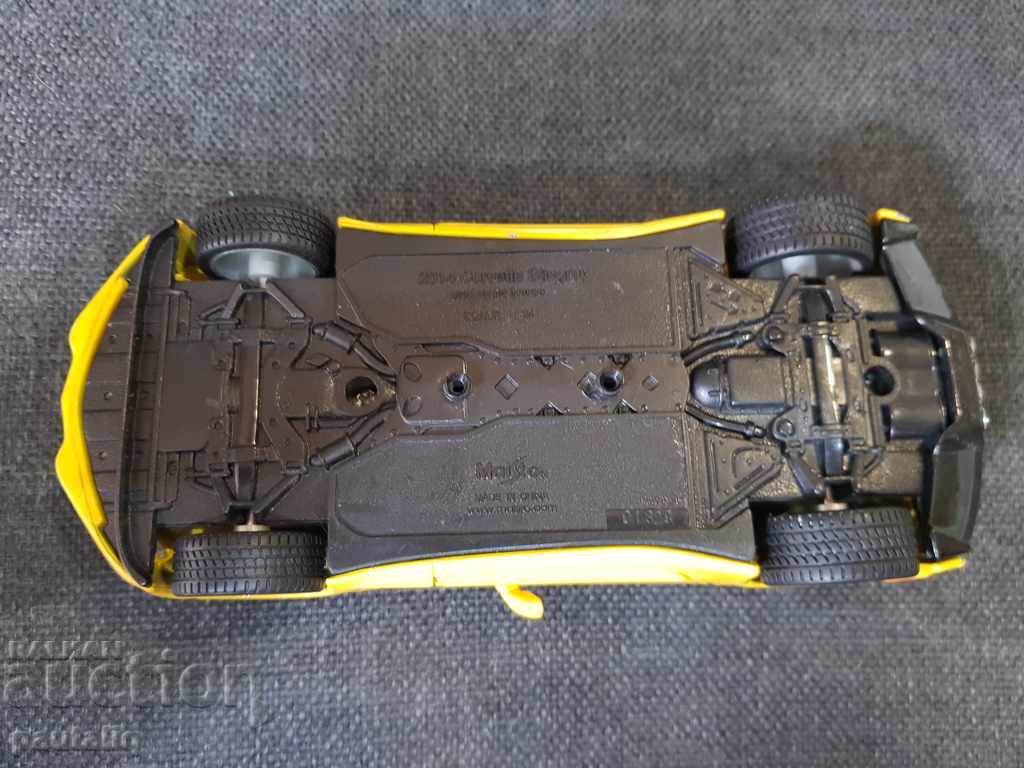 LARGE METAL TROLLEY CORVETTE STINGRAY - 6 LARGE METAL TROLLEY CORVETTE STINGRAY - 6