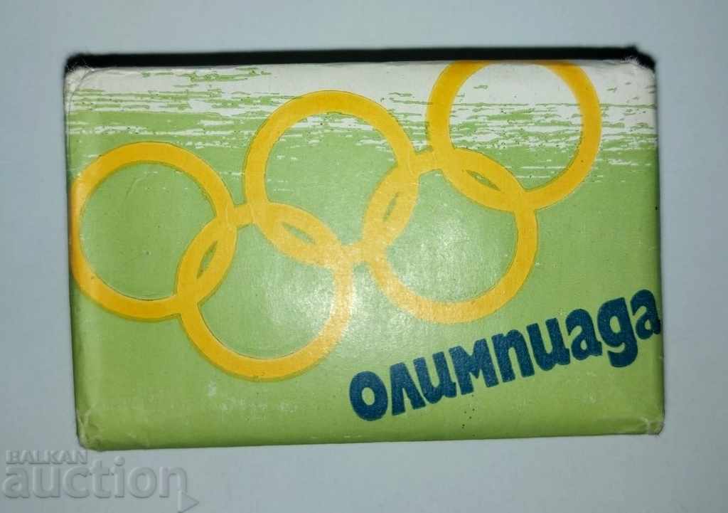 1982 STEEL TOILET SOAP OLYMPIAD OLYMPIC MOSQUE '80 MISHA