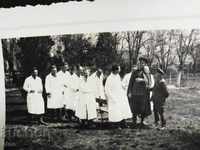 OLD PHOTO - MILITARY HOSPITAL, MEDICINES, DOCTOR, OFFICER, SOLDIER,