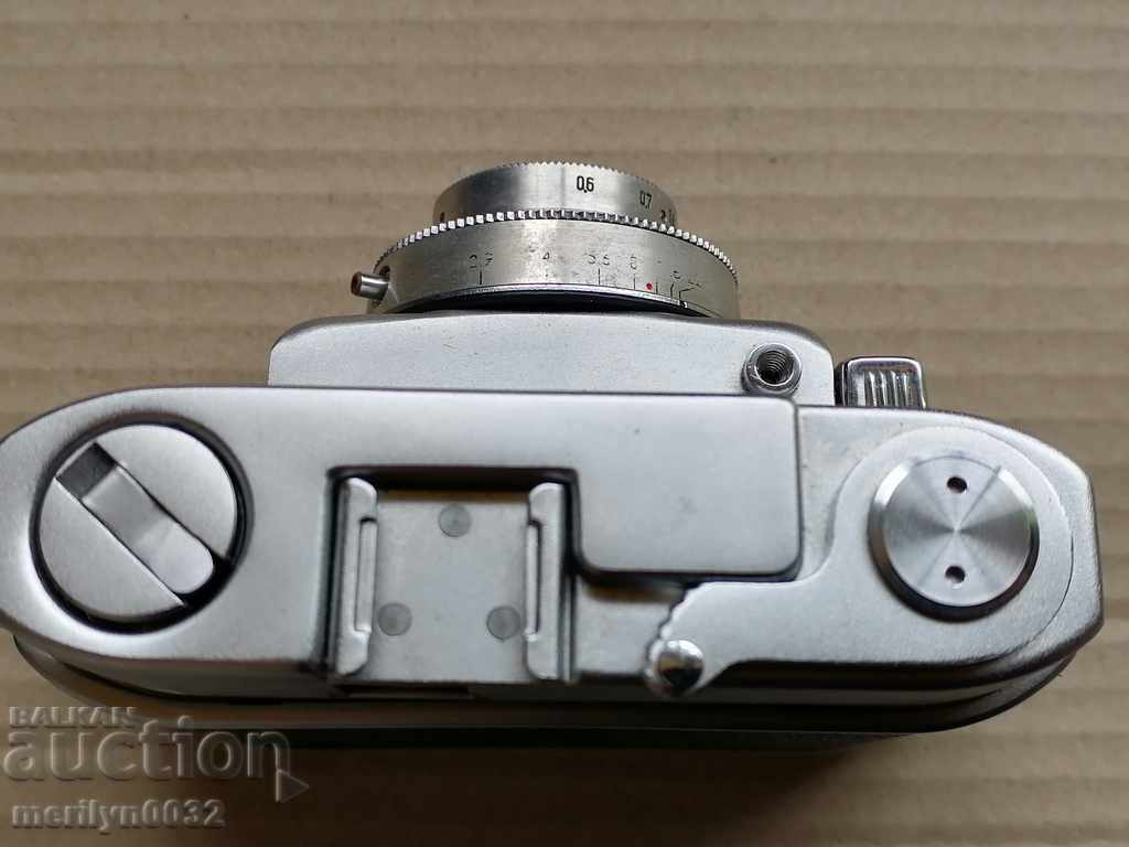 Παράδοση Φωτογραφική μηχανή με θήκη Beirette, Γερμανία Παράδοση Φωτογραφική μηχανή με θήκη Beirette, Γερμανία