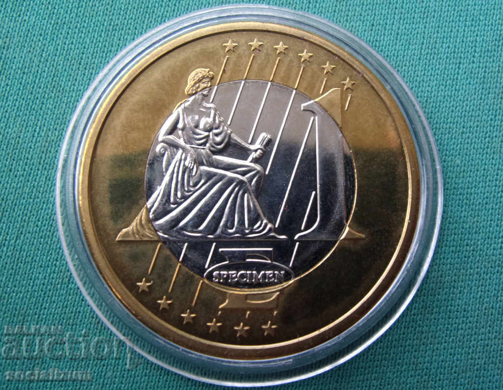 Αυστρία ΔΟΚΙΜΗ 1 Ευρώ 1997 Πολύ Σπάνια με τιμή € 7.67 | 15.00 BGN