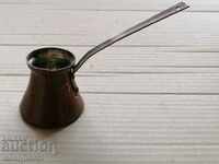 Old tinned copper cezve, coffee pot, copper, copper vessel