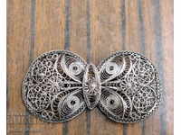 Bulgarian silver buckle buckles brooch silver filigree