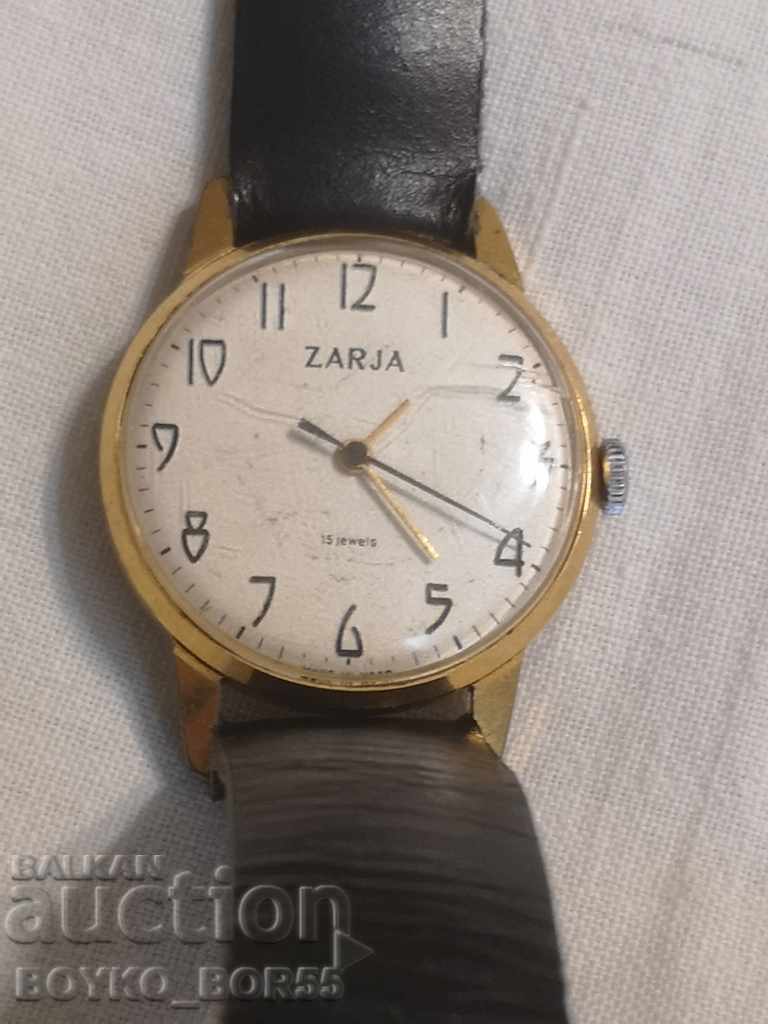 Hand-Wound Gold-Plated Russian Mechanical Men's Watch Zaria Hand-Wound Gold-Plated Russian Mechanical Men's Watch Zaria