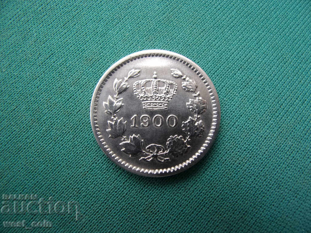 Аукцион Румъния  10  Бани  1900  Рядка Монета