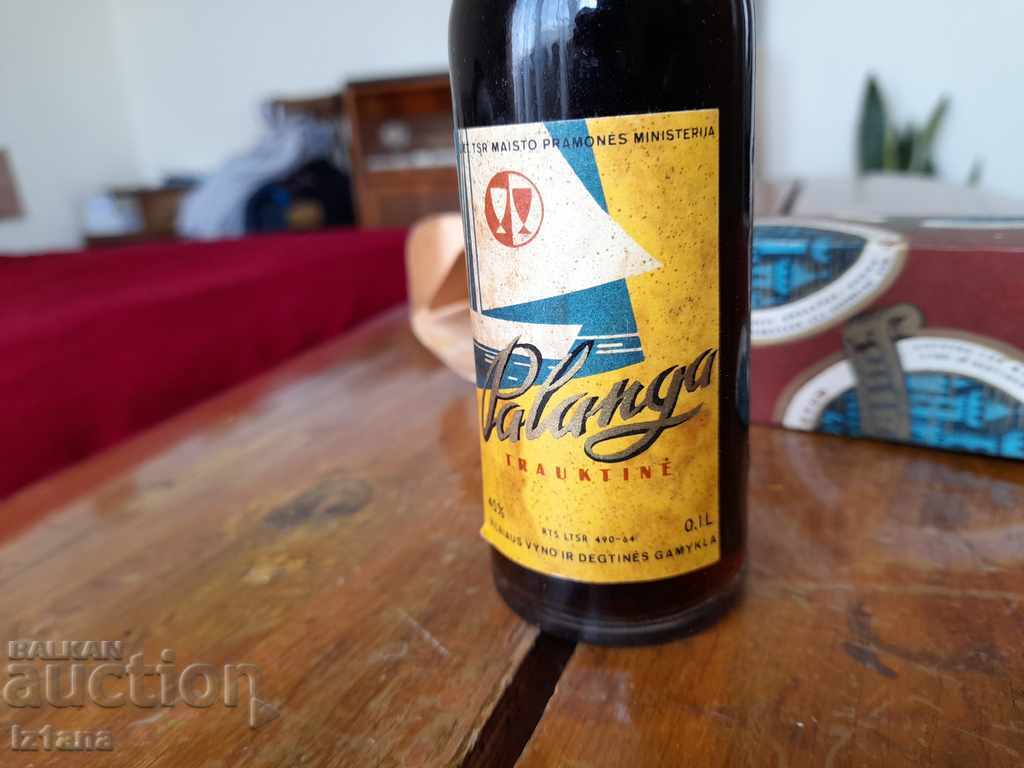 Old bottle of Palanga Trauktine - 5 Old bottle of Palanga Trauktine - 5