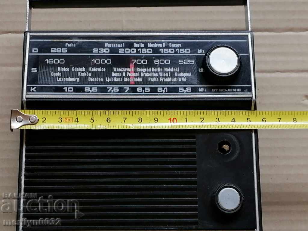 Soc transistor "UNITRA" radio set radio PNR Poland - 6 Soc transistor "UNITRA" radio set radio PNR Poland - 6