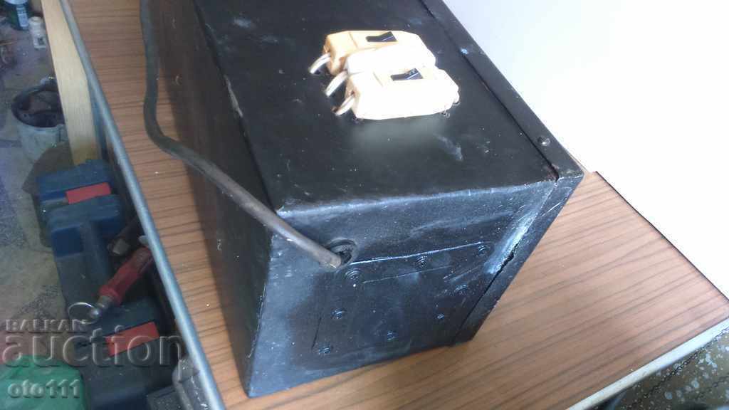 OLD LARGE SHEET METAL LIGHTHOUSE - 6