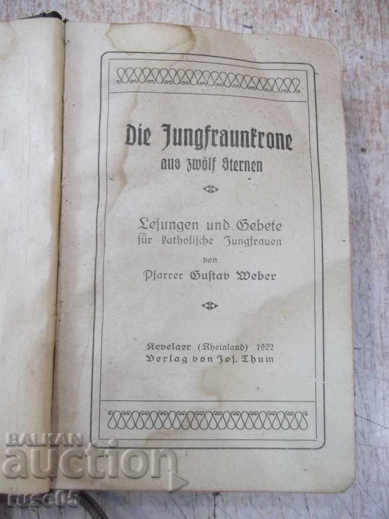 Книга "Die Jungfraunkrone aus zwölf Sternen-G.Weber"-384стр.