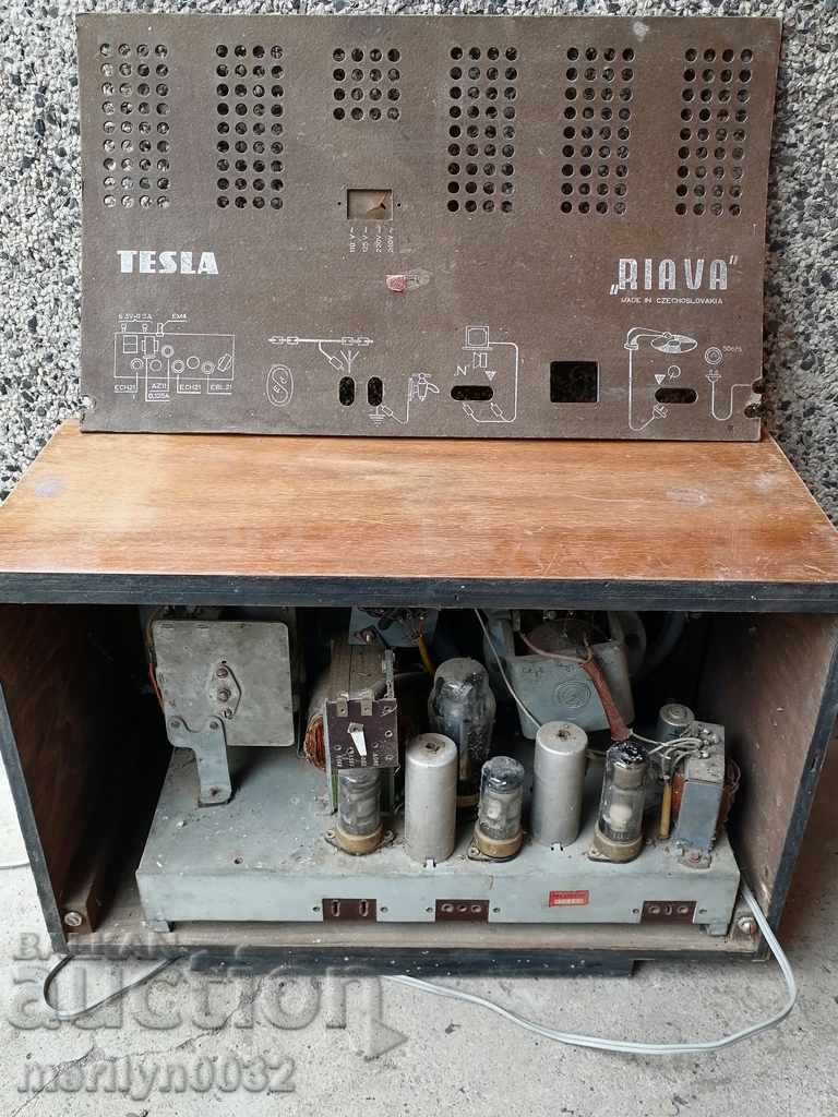 Old Tesla radio, radio, lamp - 6 Old Tesla radio, radio, lamp - 6